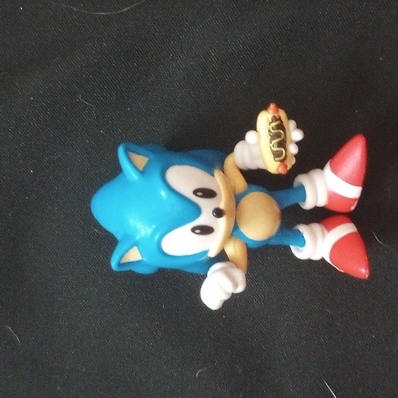 2.5 inch Jasks Sega Sonic with Hot dog action figure - Picture 1 of 1